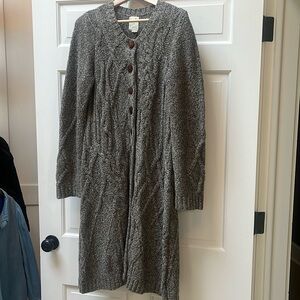Anthropologie long sweater cardigan